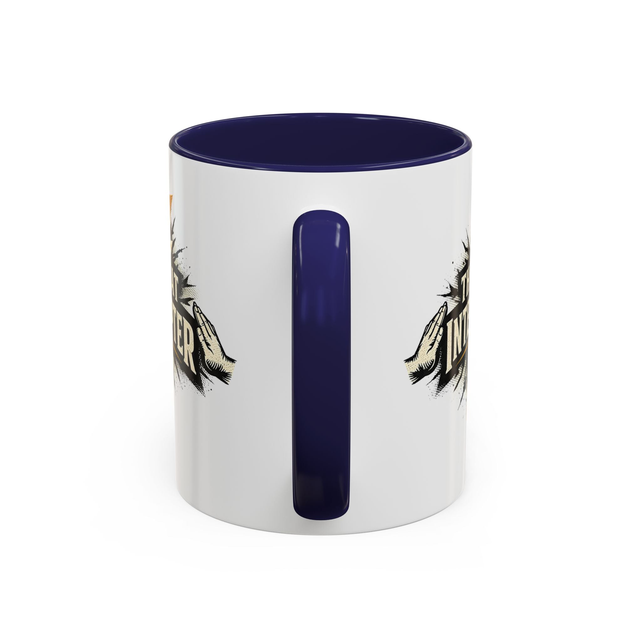 The Great Interrupter Coffee Mug — Funny Lightning Bolt Accent Ceramic Mug