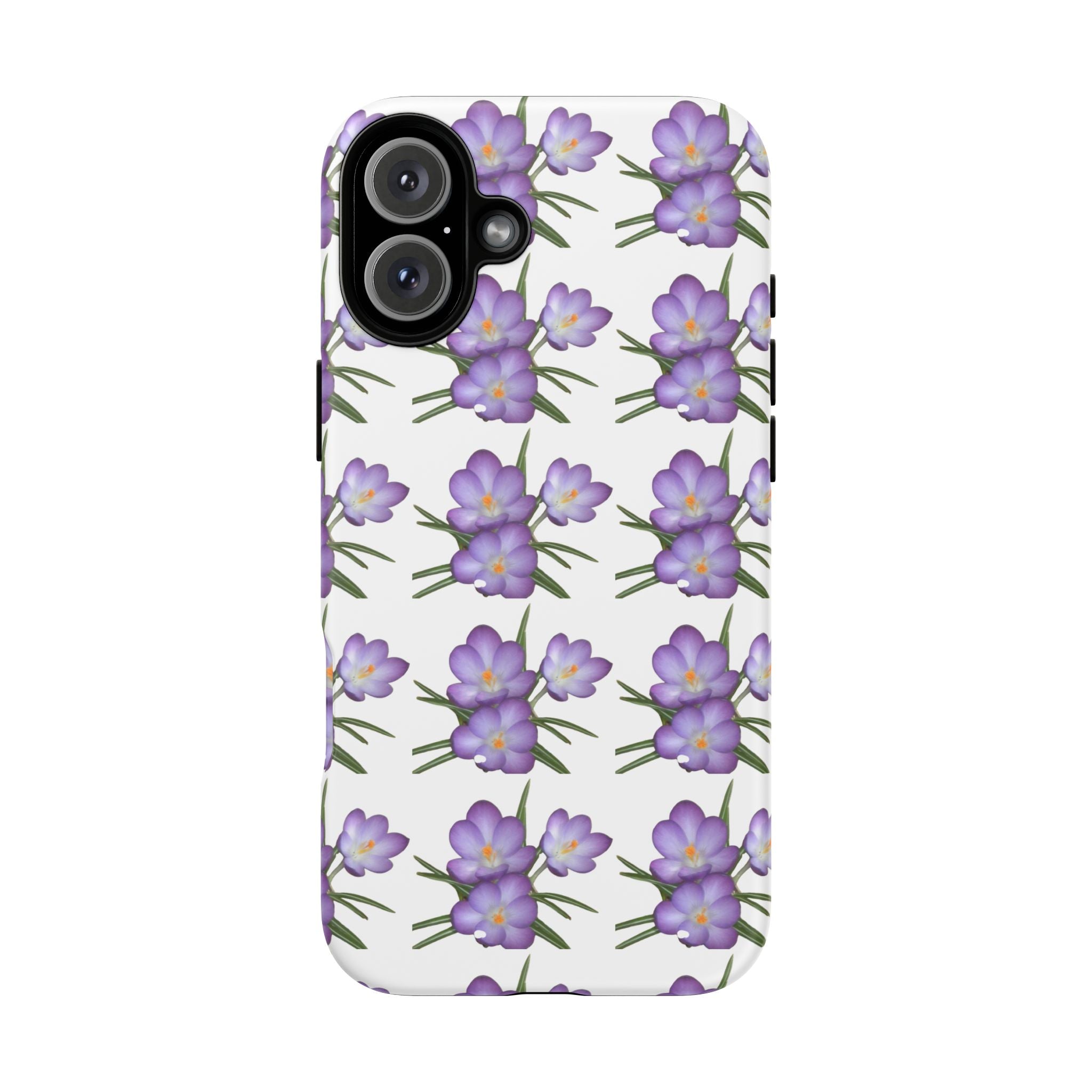 Tough Case — Purple Floral Phone Case