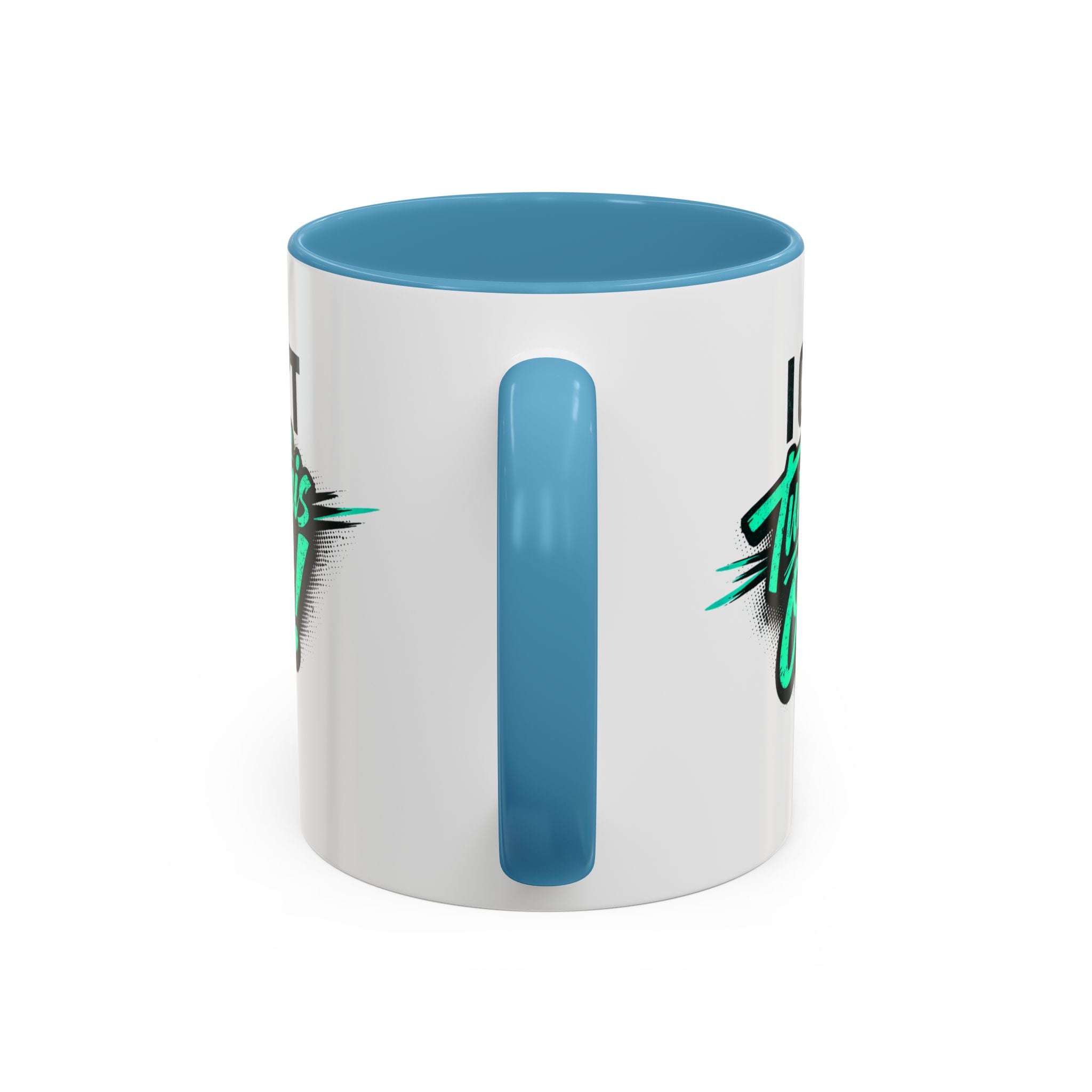 I Can't Turn This Off! Accent Coffee Mug — 11/15oz Inspirational Graphic Mug