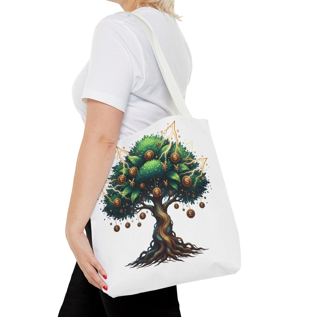 Tree of Life Tote Bag — Botanical Boho Eco Canvas Tote