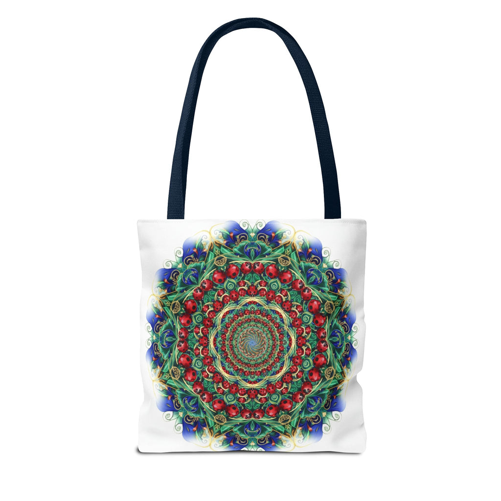 Bohemian Kaleidoscope Tote Bag — Colorful Mandala AOP Beach & Market Tote