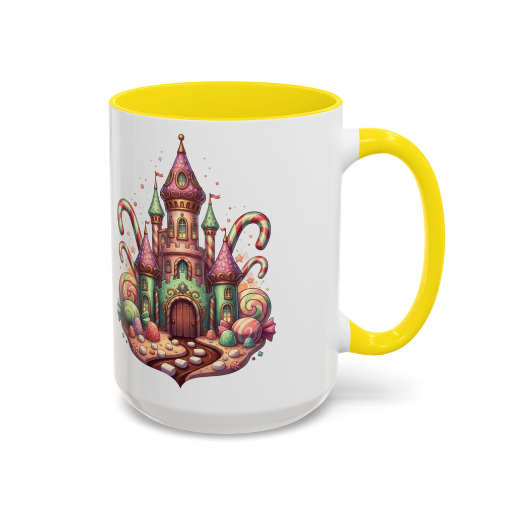 Candy Castle Coffee Mug — Whimsical Sweet Shoppe Accent Mug (11/15 oz)