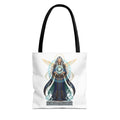 Mystic Oracle Tote Bag — Crystal Ball Seer Illustration