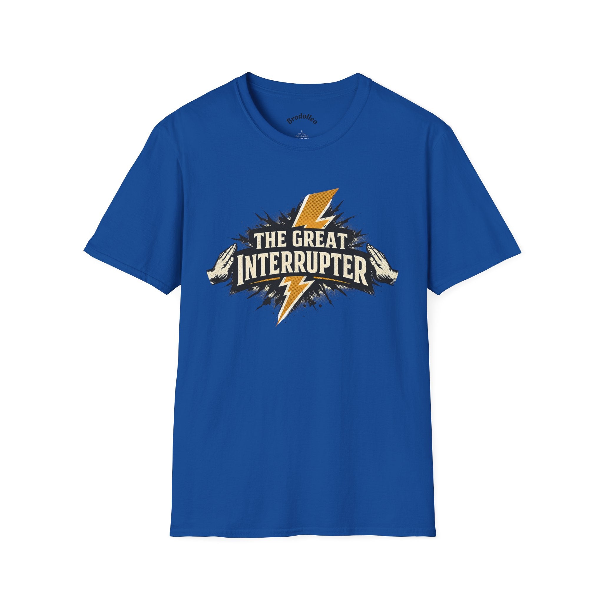 The Great Interrupter T-Shirt — Lightning Bolt Graphic Tee