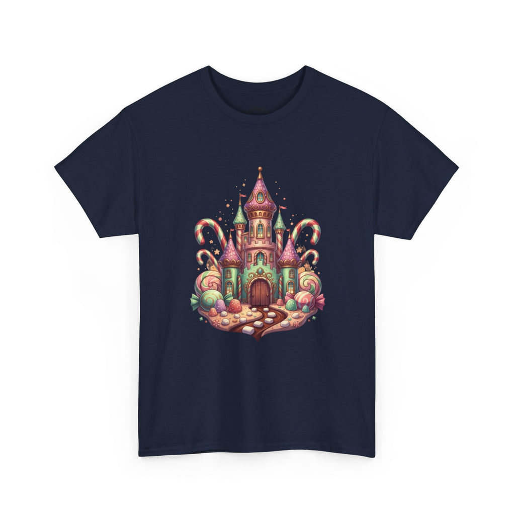 Candy Castle T-Shirt — Whimsical Fairy Tale Castle Tee