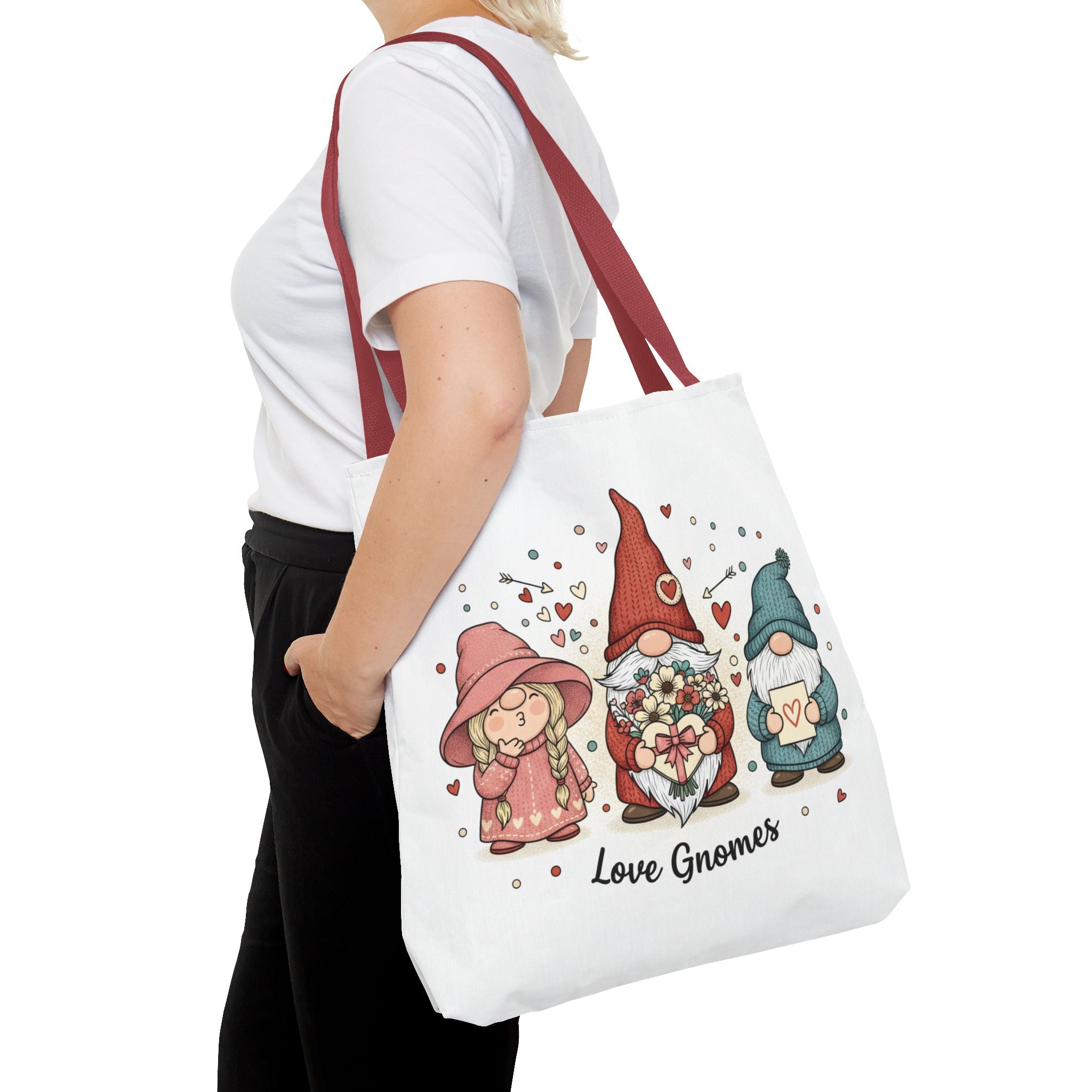 Love Gnomes Tote Bag