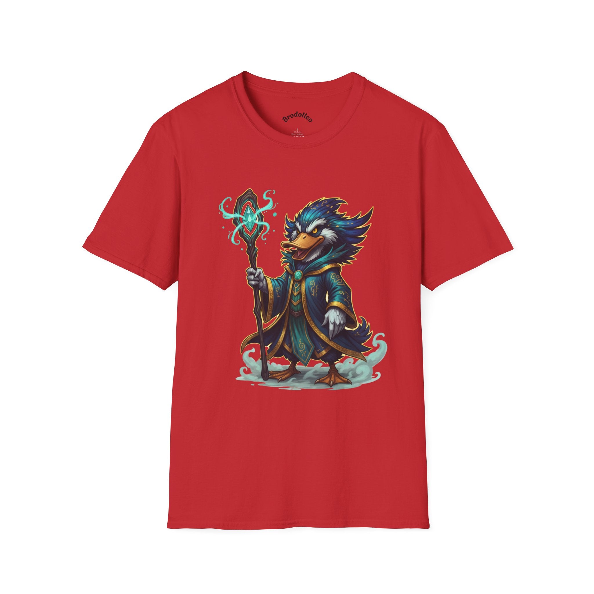 Mage Penguin Graphic T-Shirt — Cute Fantasy Wizard Penguin Tee