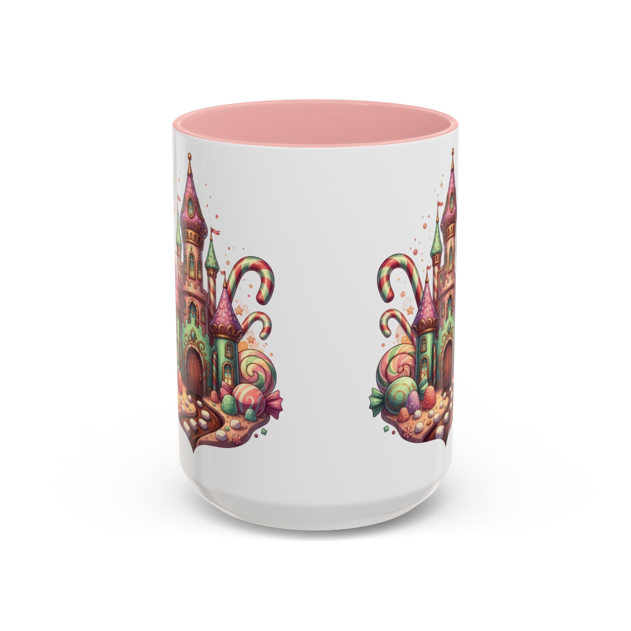 Candy Castle Coffee Mug — Whimsical Sweet Shoppe Accent Mug (11/15 oz)