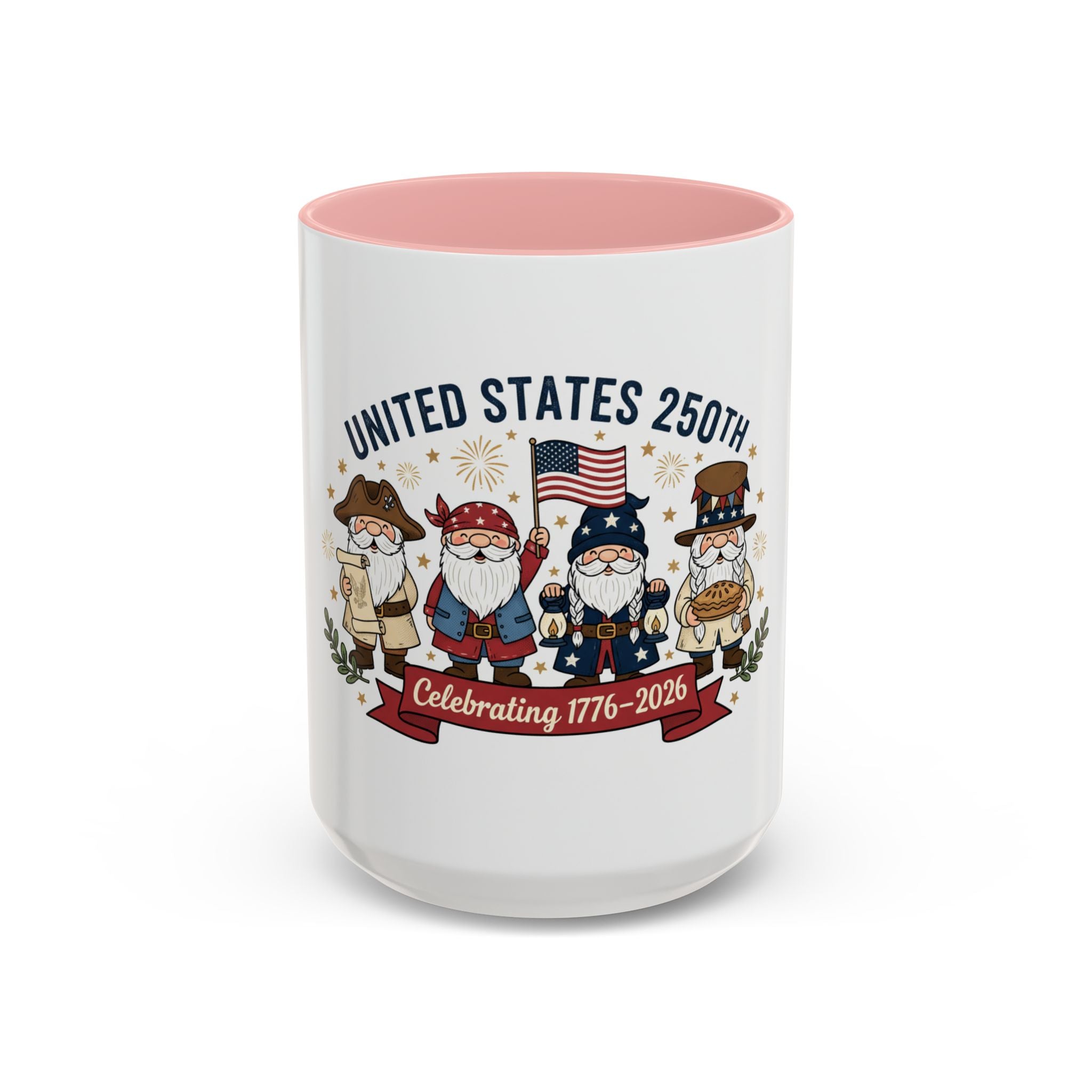 United States 250th Gnome Coffee Mug — Celebrating 1776–2026