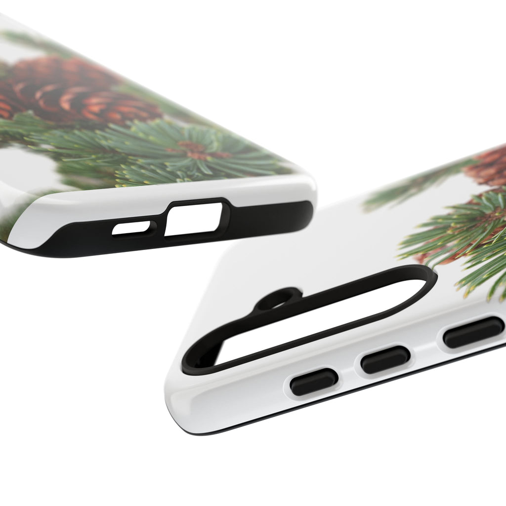 Pinecone Tough Phone Case — Protective Botanical Phone Cover