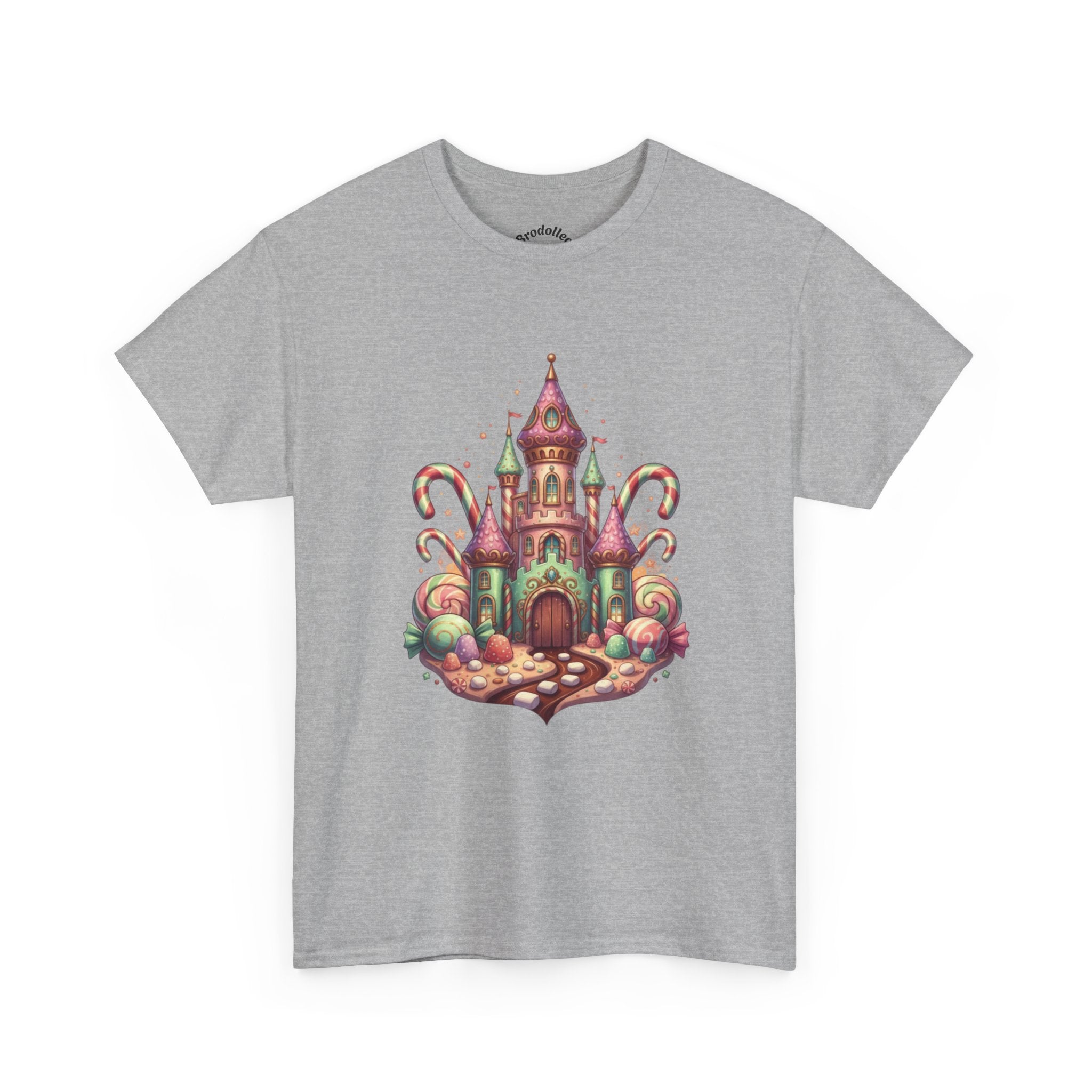 Candy Castle T-Shirt — Whimsical Fairy Tale Castle Tee