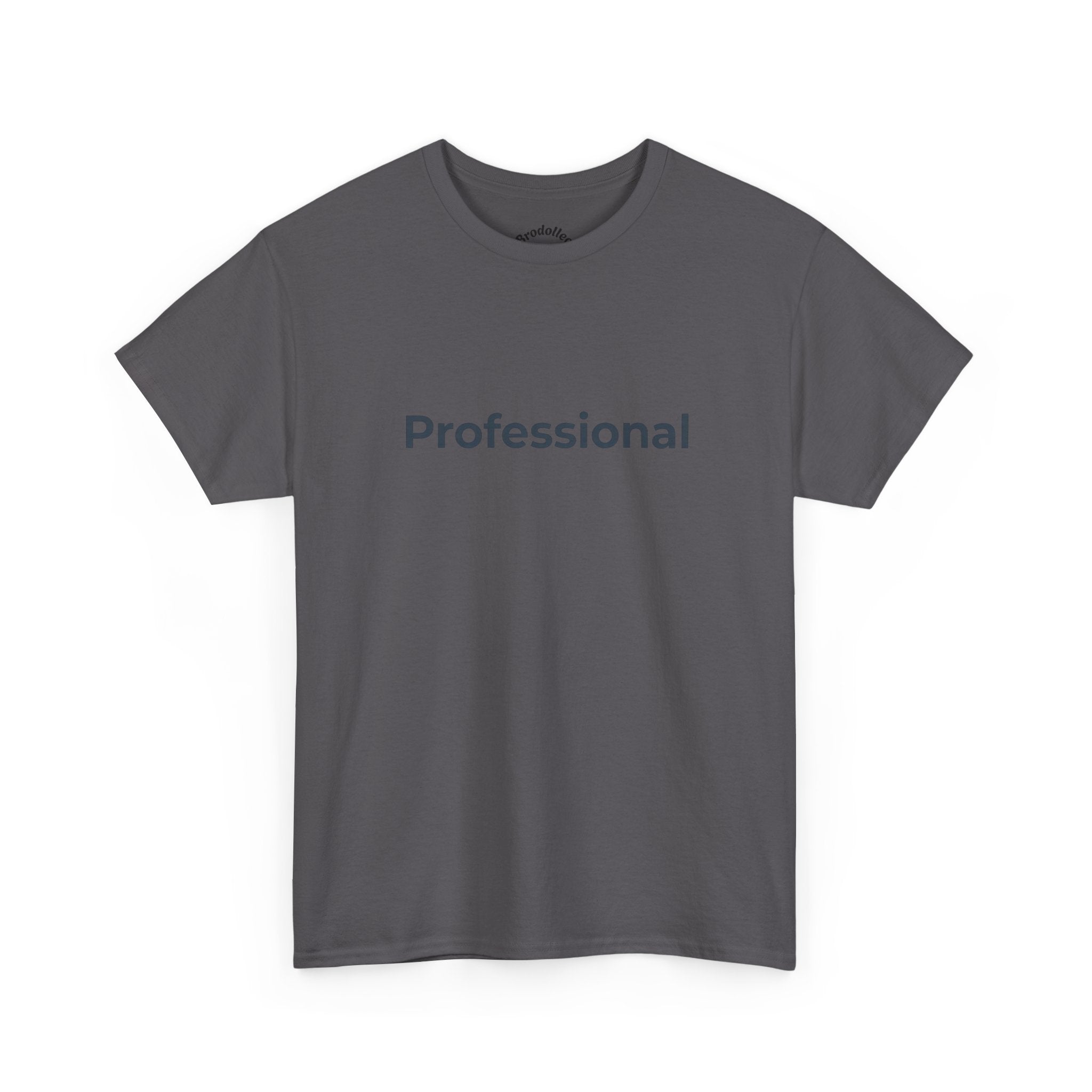 Professional T‑Shirt — Minimalist White Tee with 'Professional' Text