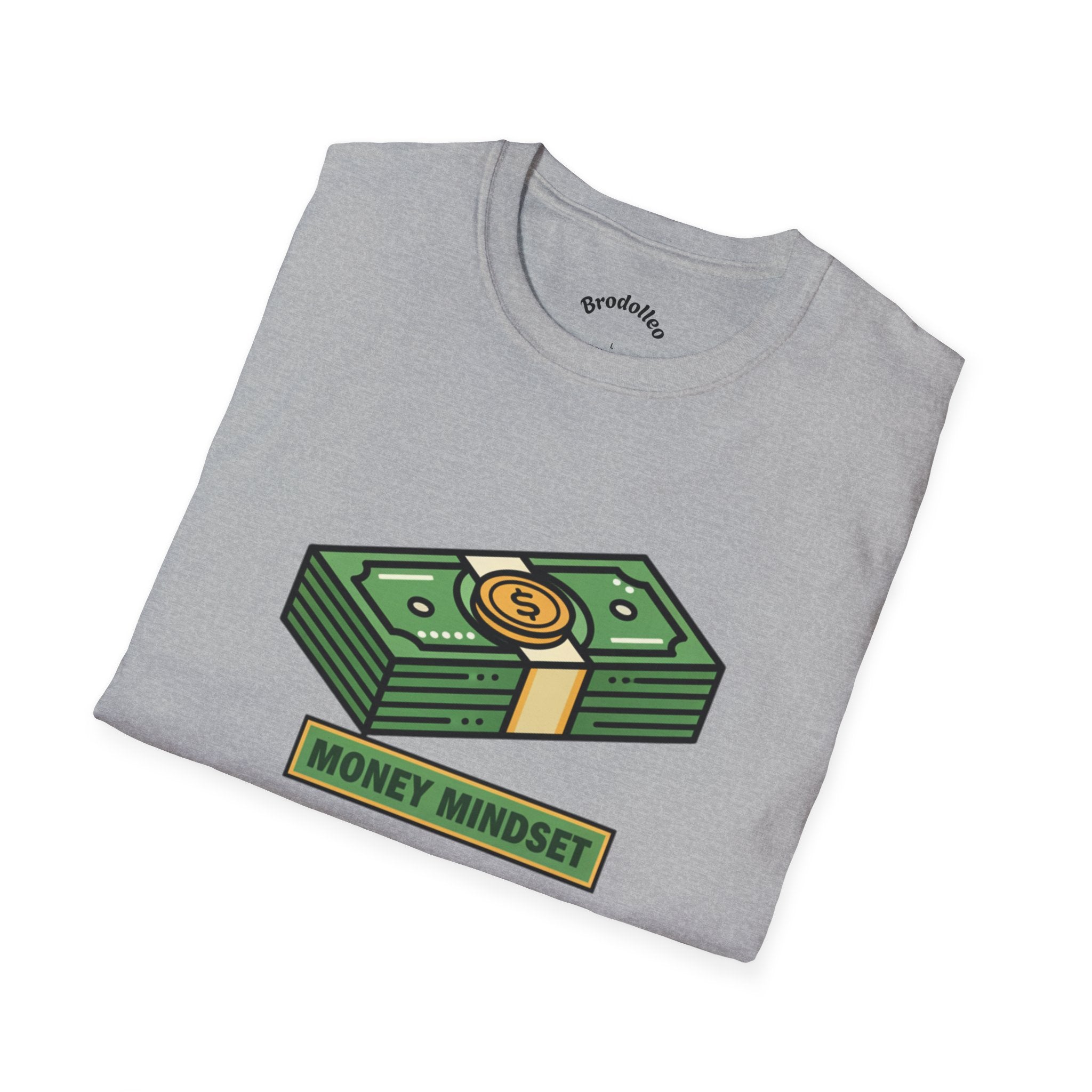 Money Mindset T-Shirt — Stacked Cash Graphic Tee for Hustlers & Entrepreneurs
