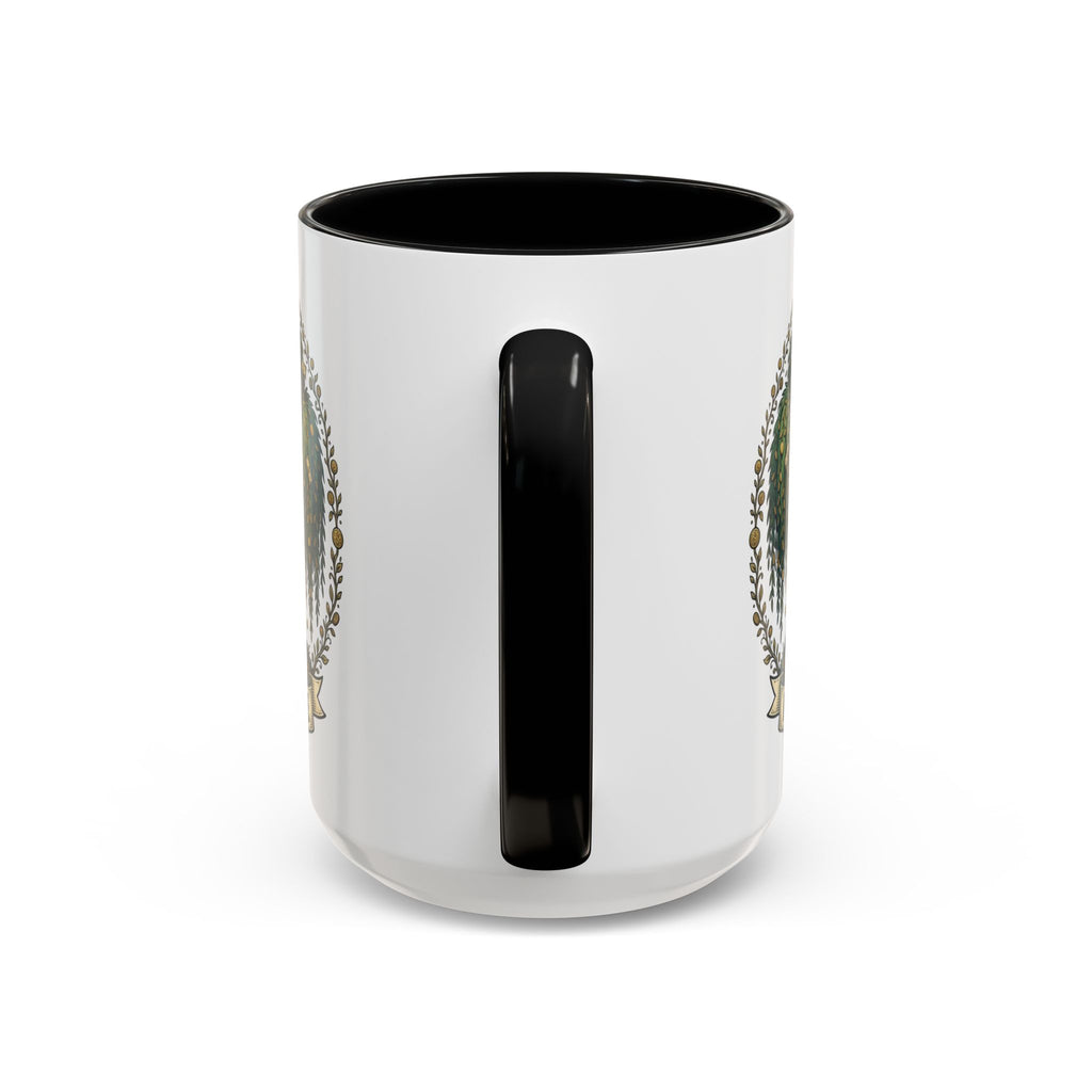 Money Tree Accent Coffee Mug — Inspirational 11/15oz Ceramic Mug with "Money Tree" Design
