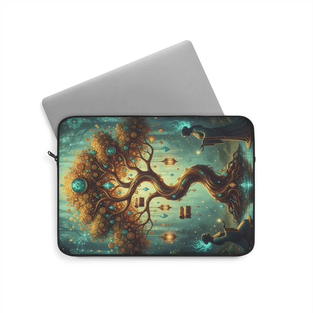 Mystical Tree of Knowledge Laptop Sleeve