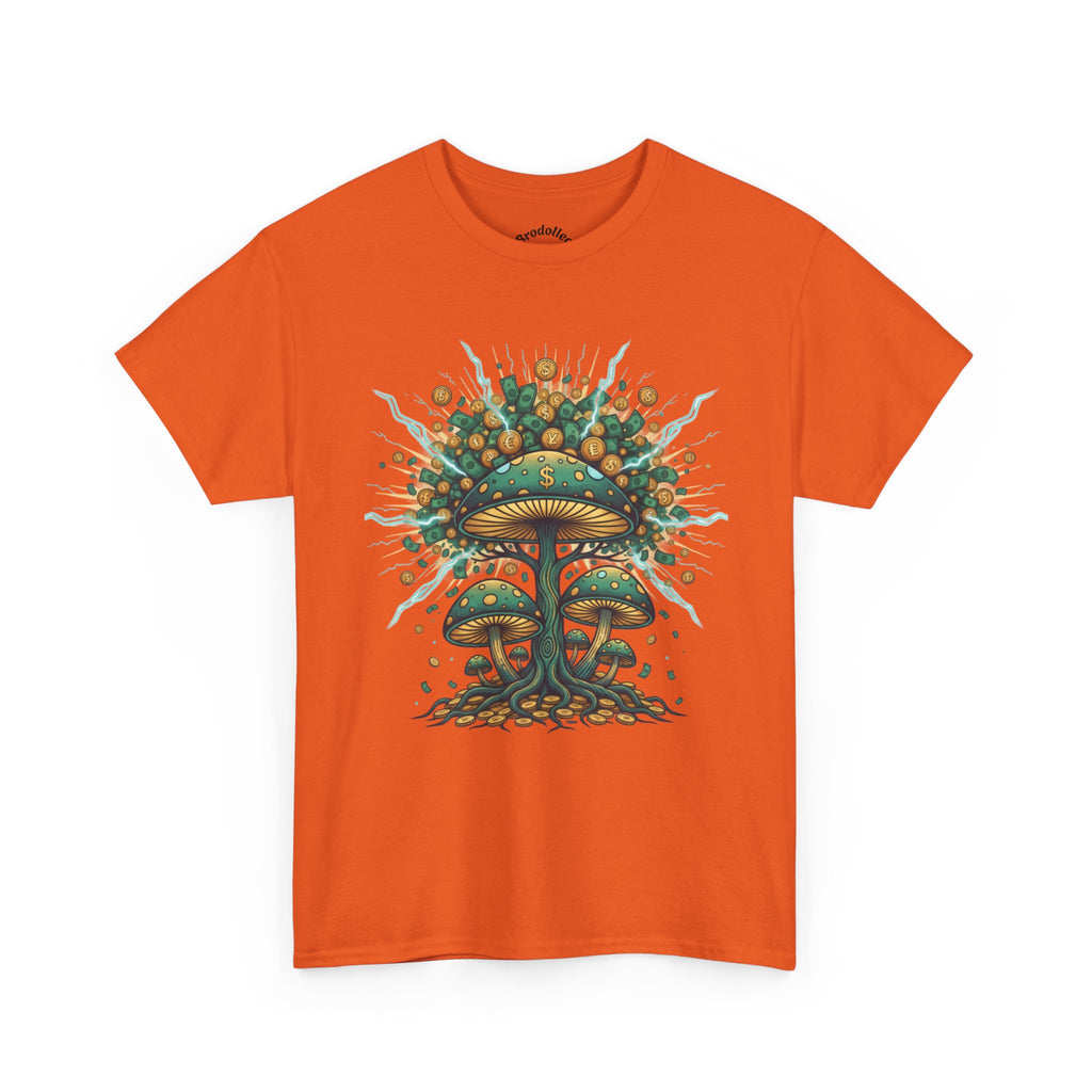Mushroom Tree Graphic Tee — Psychedelic Nature Art T-Shirt