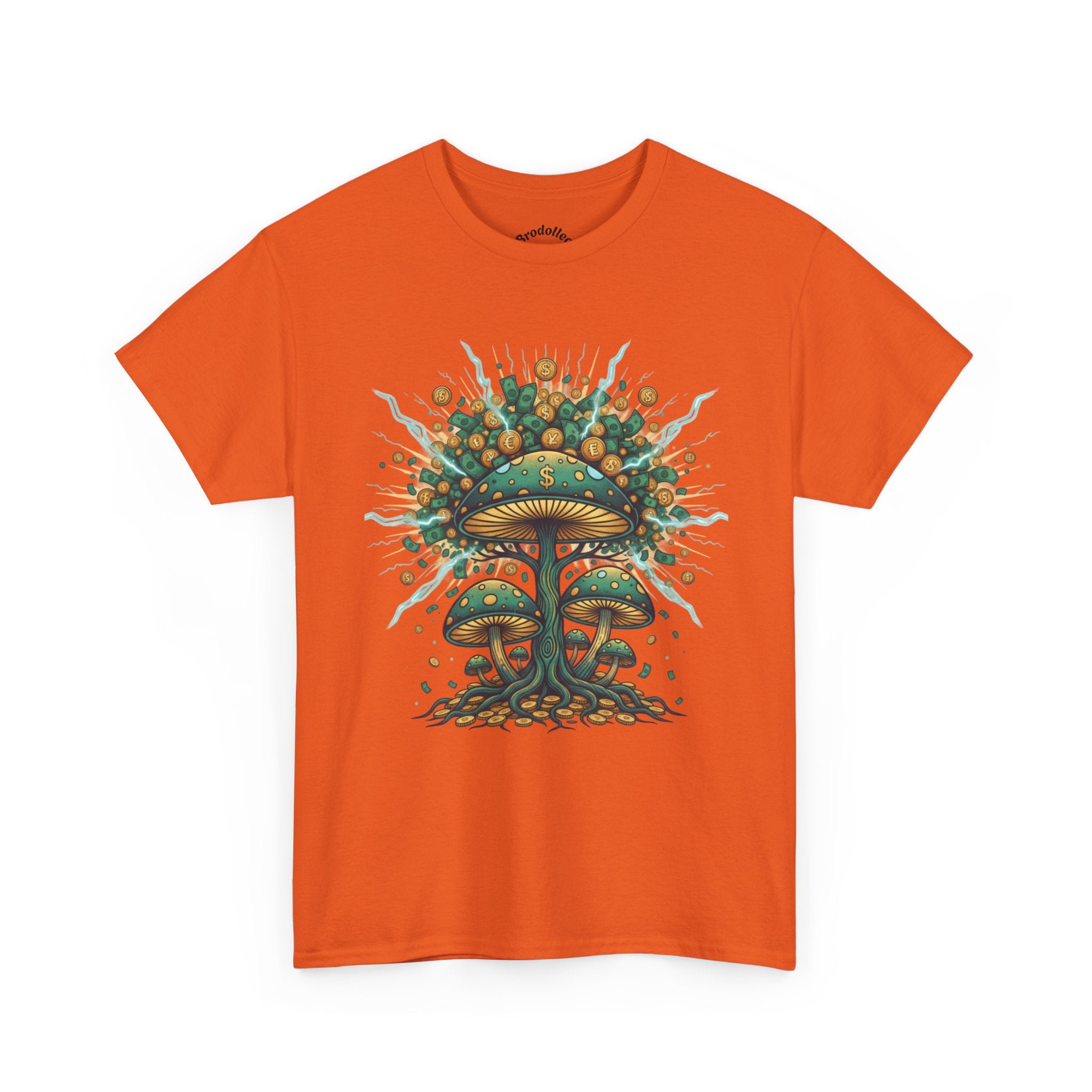 Mushroom Tree Graphic Tee — Psychedelic Nature Art T-Shirt