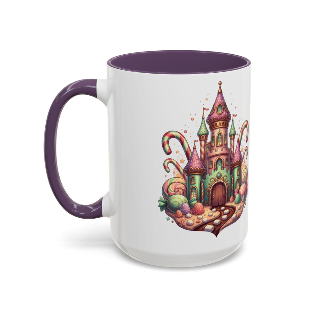 Candy Castle Coffee Mug — Whimsical Sweet Shoppe Accent Mug (11/15 oz)