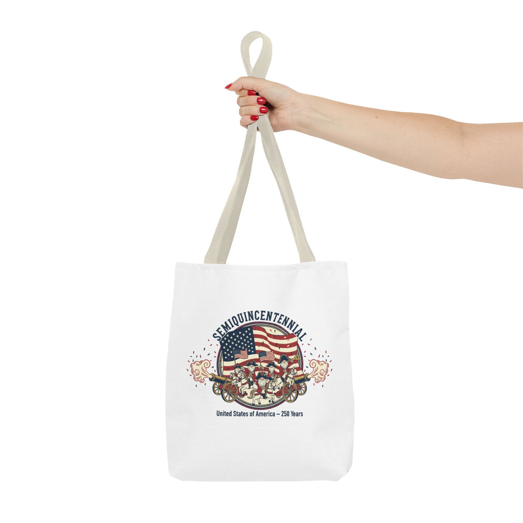 Semiquincentennial Tote Bag — USA 250 Years Flag & Celebration Design