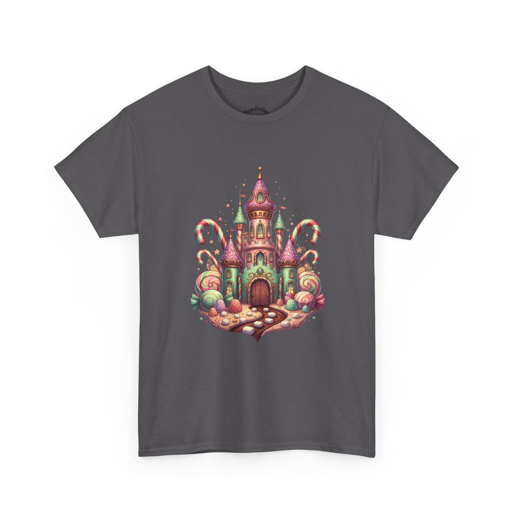 Candy Castle T-Shirt — Whimsical Fairy Tale Castle Tee