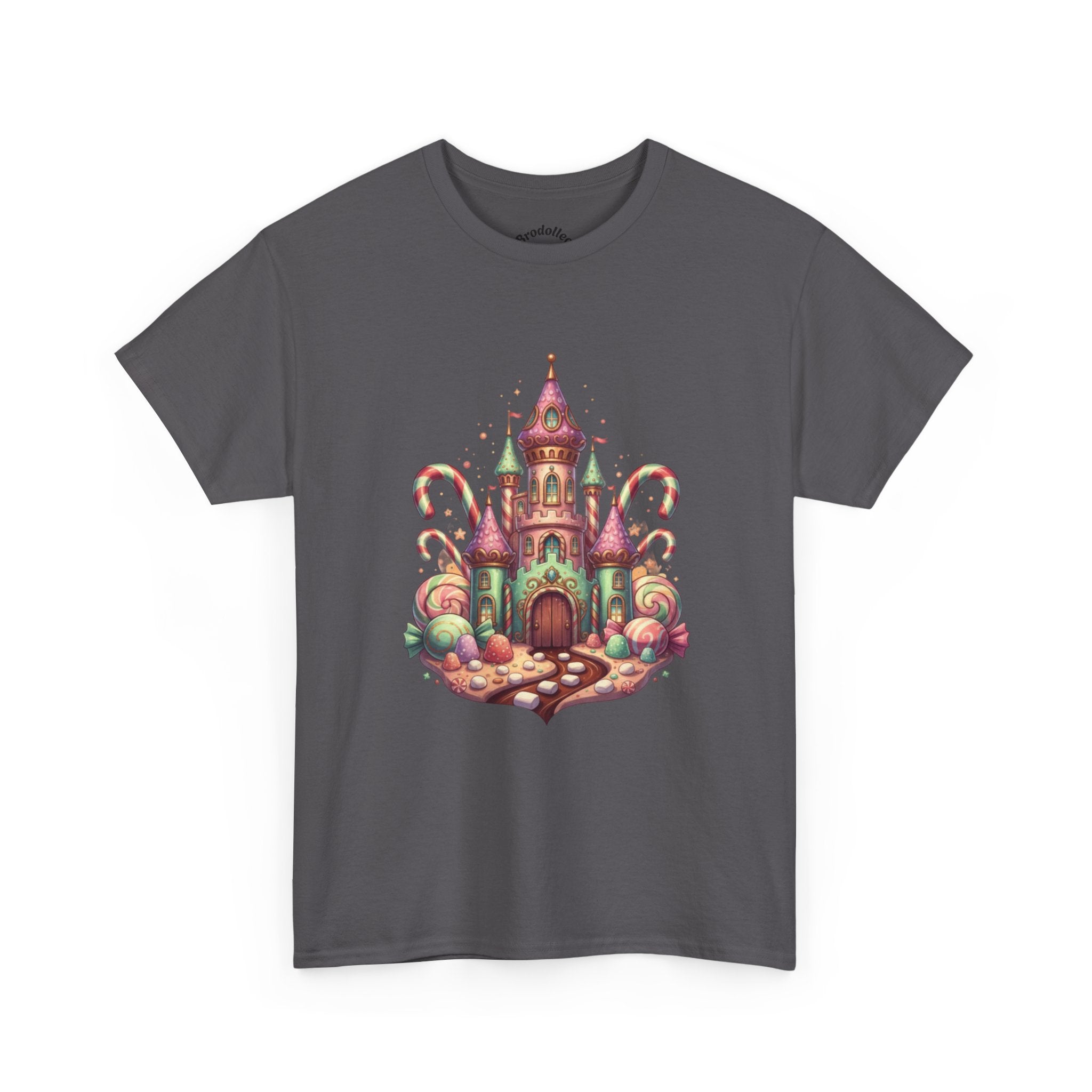 Candy Castle T-Shirt — Whimsical Fairy Tale Castle Tee