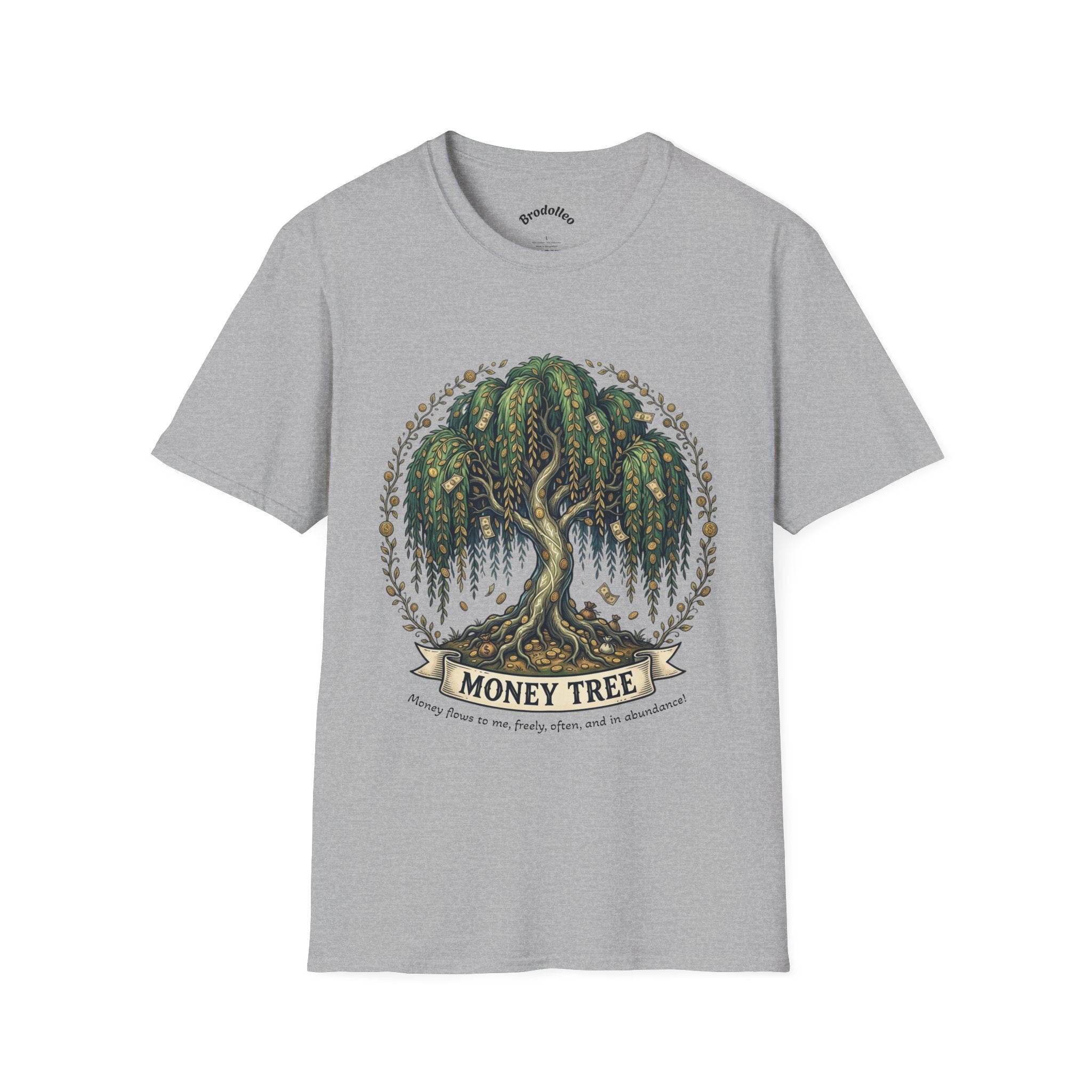 Money Tree T-Shirt — Botanical Luck Graphic Tee