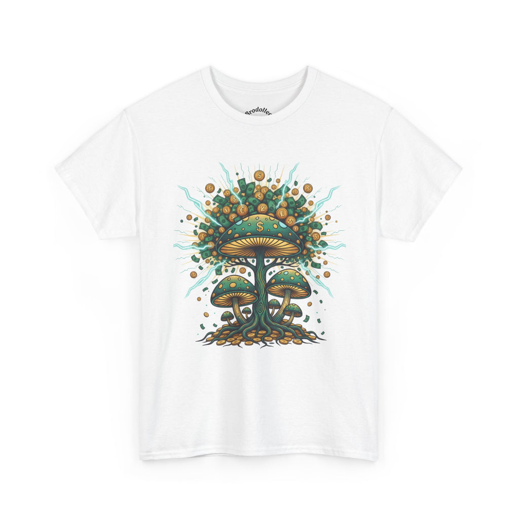 Mushroom Tree Graphic Tee — Psychedelic Nature Art T-Shirt