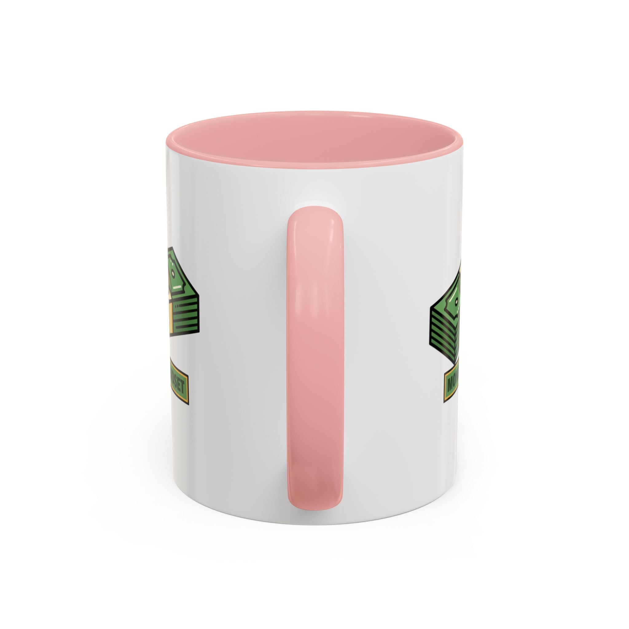 Money Mindset Coffee Mug — Stack of Cash Accent Mug (11/15oz)