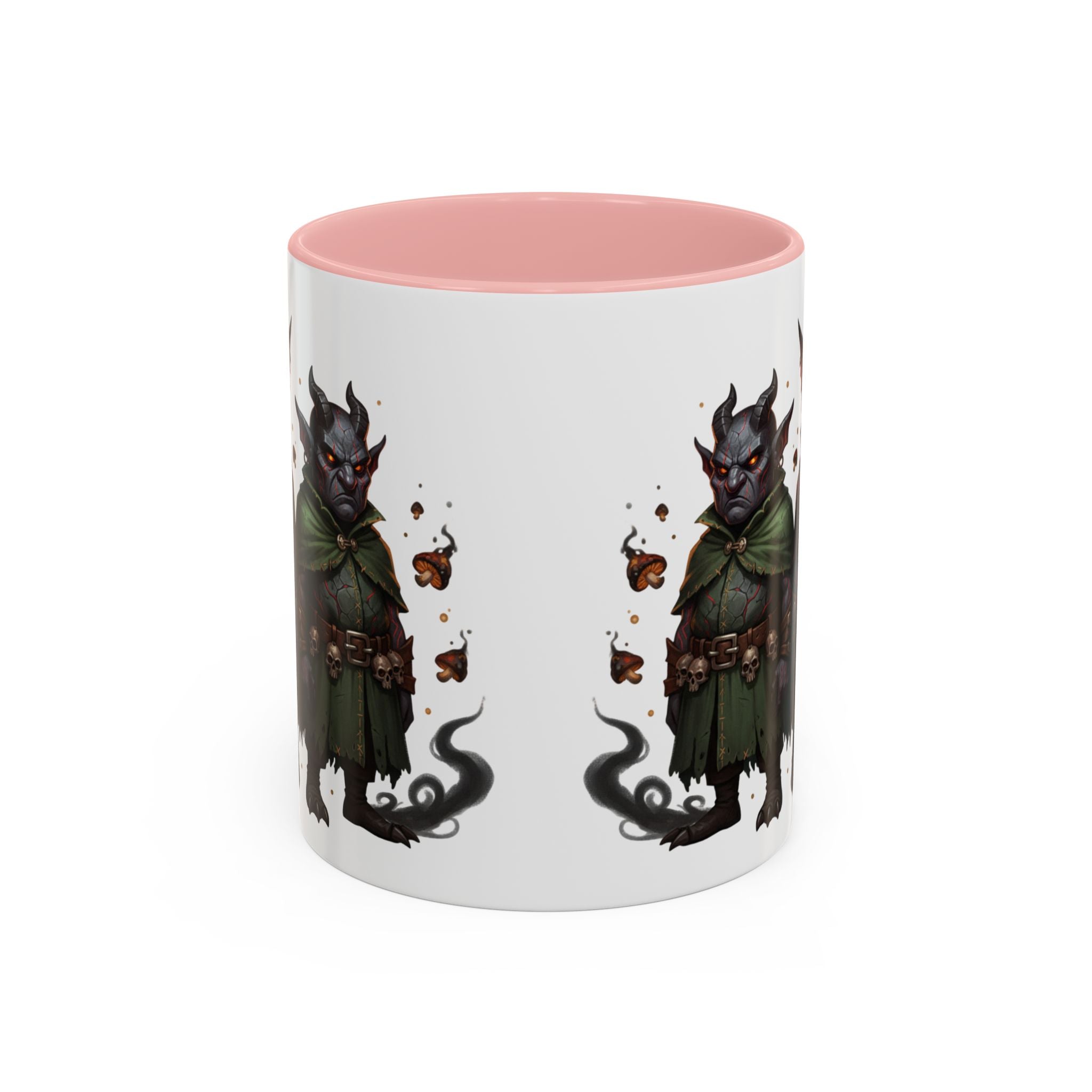 Demon Rogue Duo Coffee Mug – Fantasy RPG Goblin Warlock Design (11/15oz)