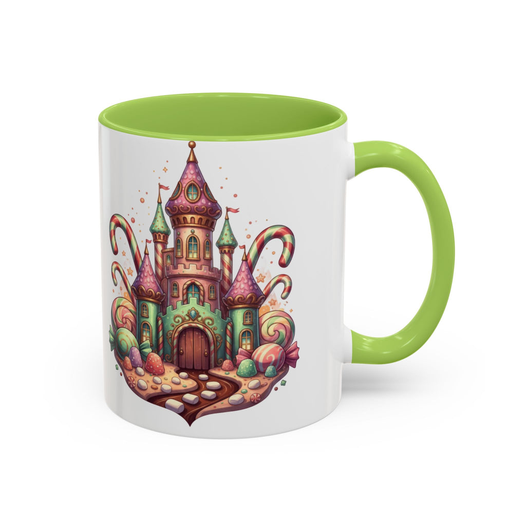 Candy Castle Coffee Mug — Whimsical Sweet Shoppe Accent Mug (11/15 oz)