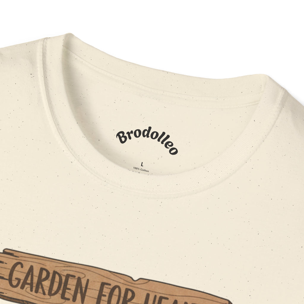 Garden Gnome T-Shirt — "Garden for Health" Cute Gardening Tee