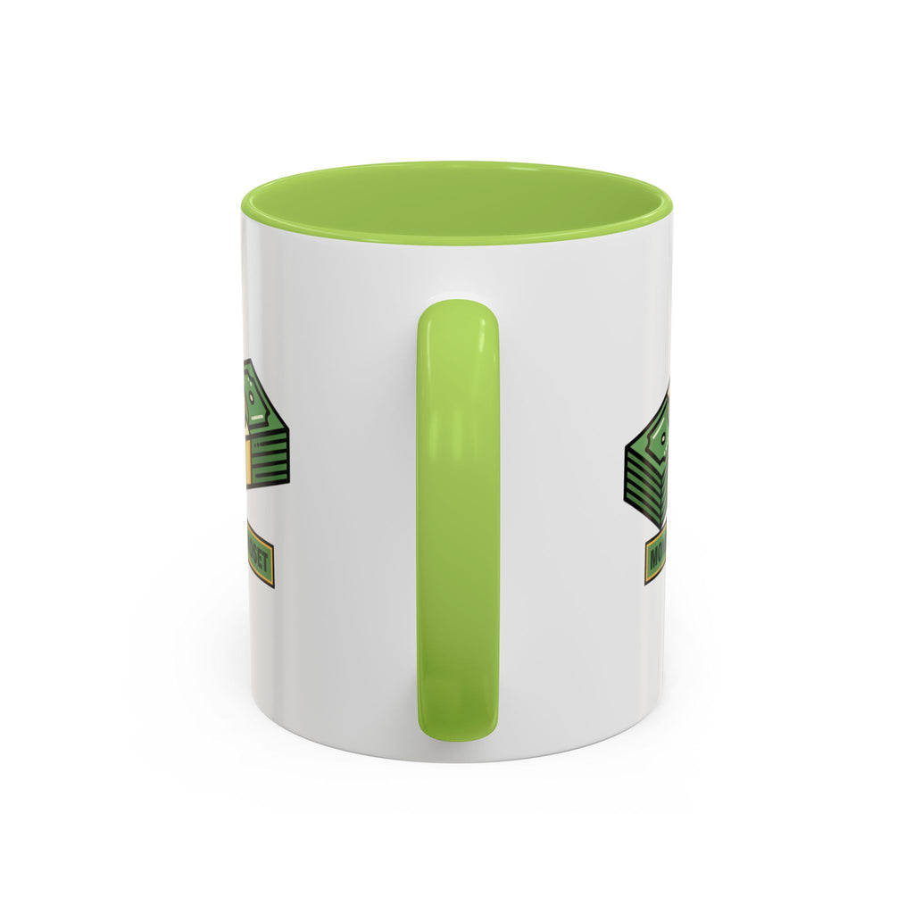 Money Mindset Coffee Mug — Stack of Cash Accent Mug (11/15oz)