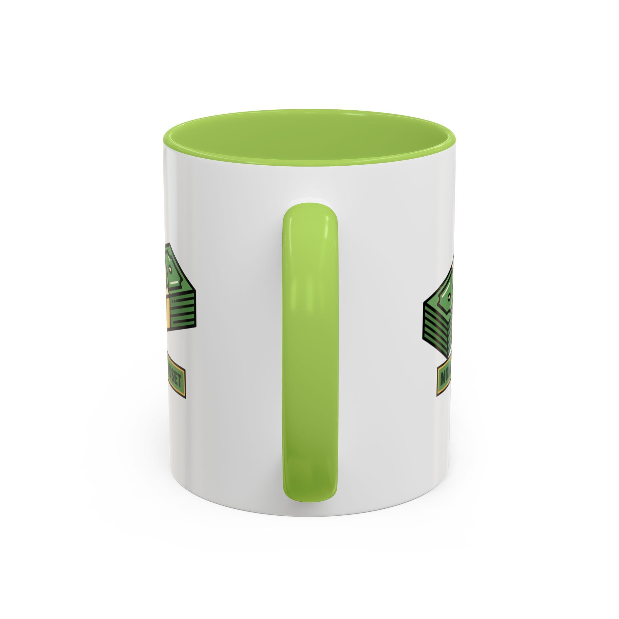 Money Mindset Coffee Mug — Stack of Cash Accent Mug (11/15oz)