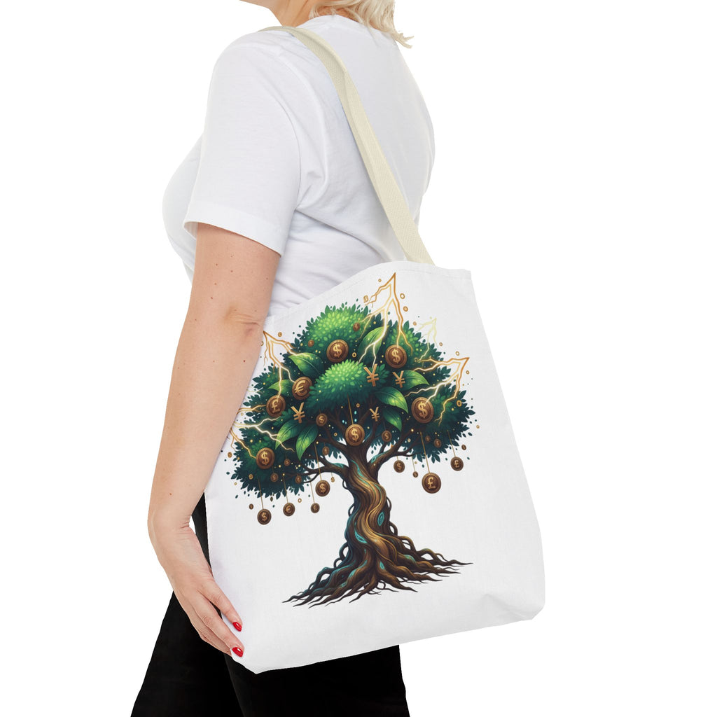 Tree of Life Tote Bag — Botanical Boho Eco Canvas Tote