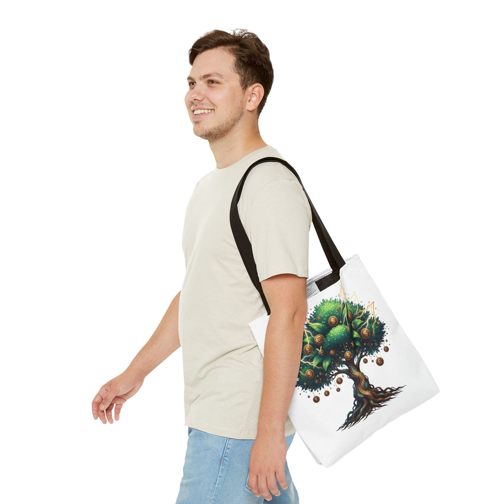 Tree of Life Tote Bag — Botanical Boho Eco Canvas Tote