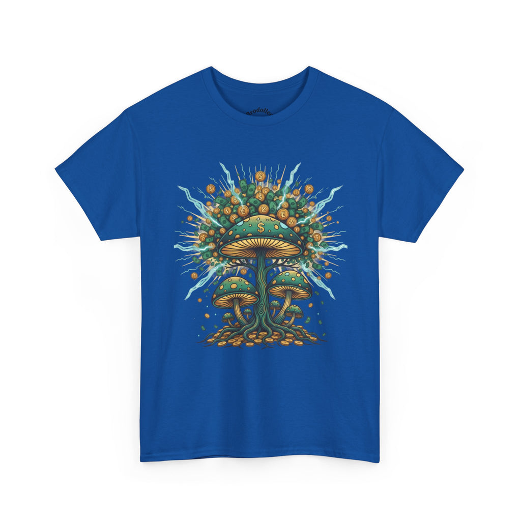 Mushroom Tree Graphic Tee — Psychedelic Nature Art T-Shirt