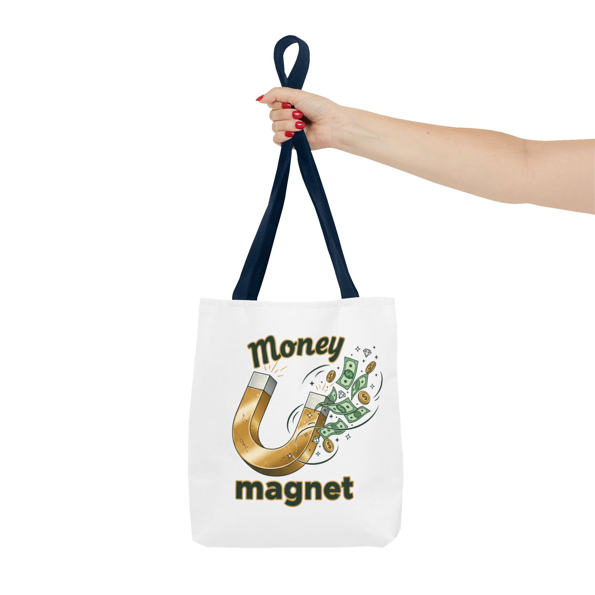 Money Magnet Tote Bag — Funny Luck & Wealth Shopping Tote