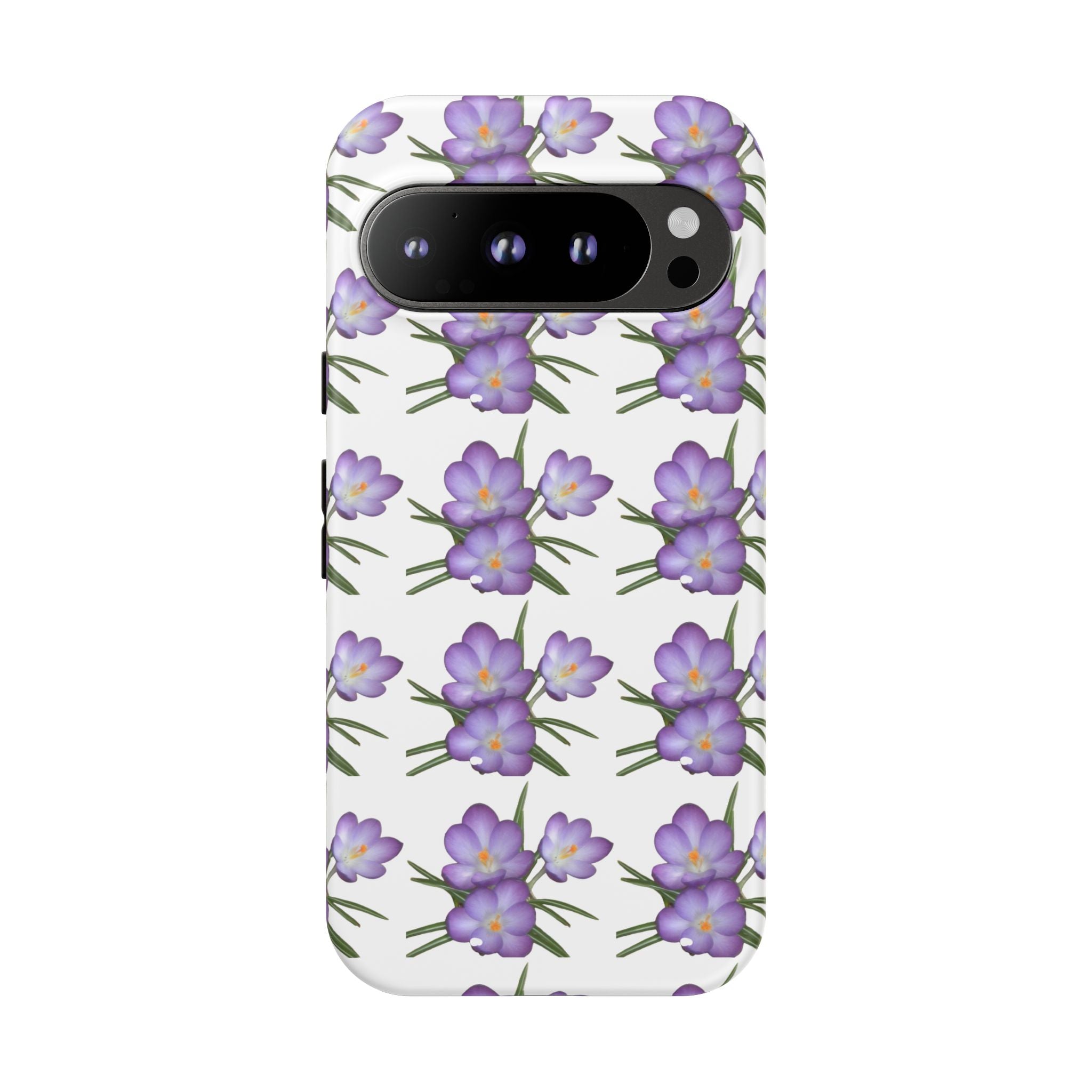 Tough Case — Purple Floral Phone Case