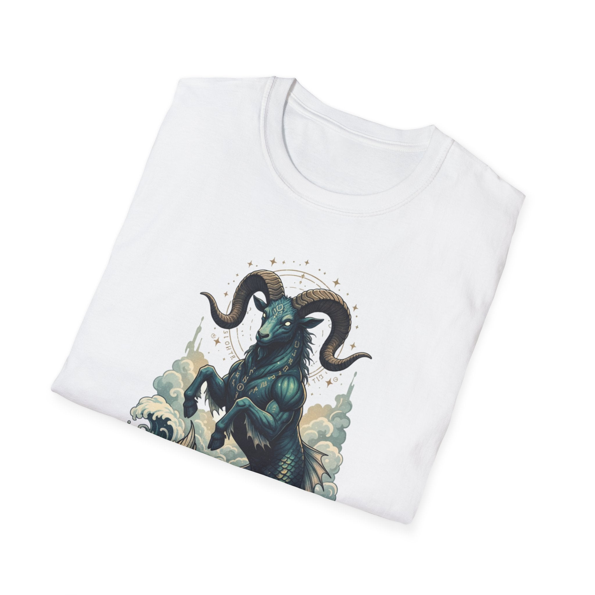 Capricorn Zodiac T-Shirt — Mythic Sea-Goat Astrology Tee