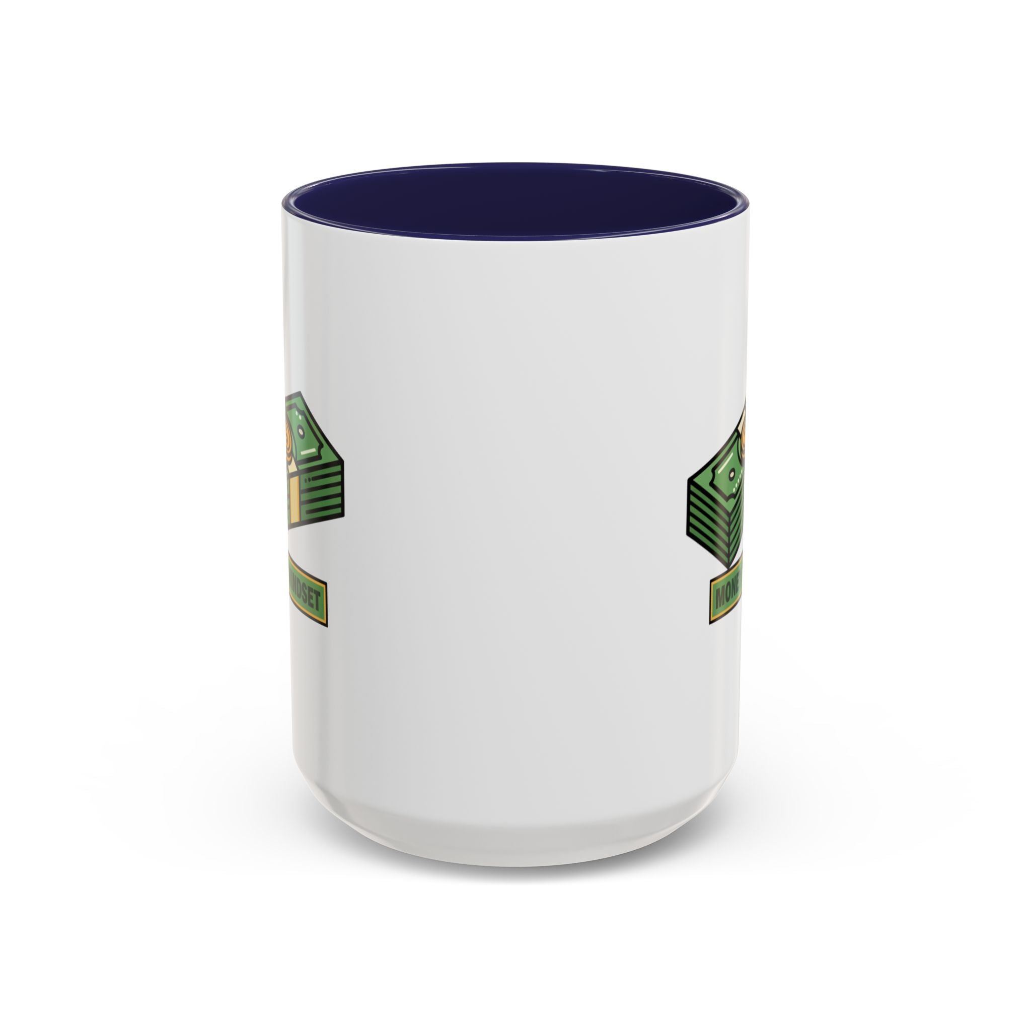 Money Mindset Coffee Mug — Stack of Cash Accent Mug (11/15oz)