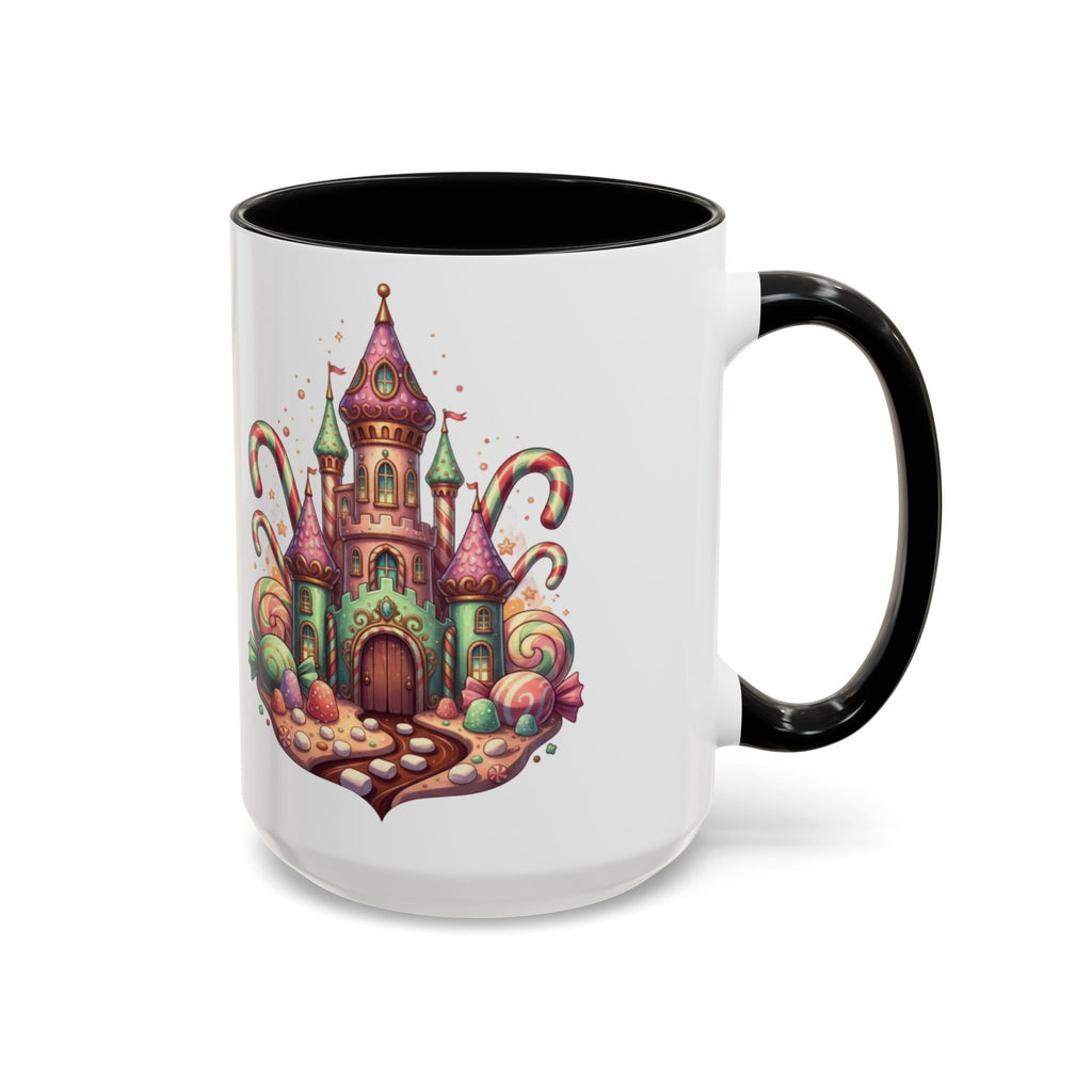 Candy Castle Coffee Mug — Whimsical Sweet Shoppe Accent Mug (11/15 oz)