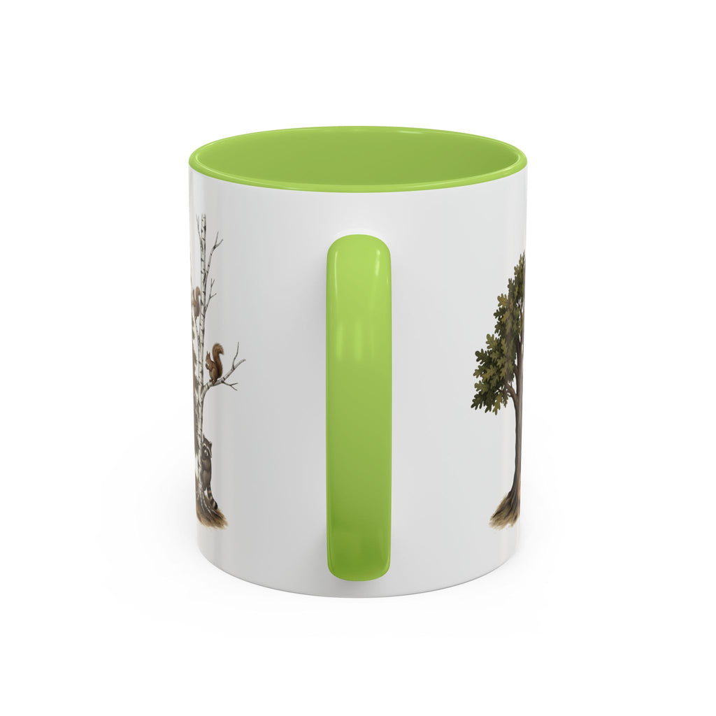 Get Outside! Nature Coffee Mug — Woodland Animals Accent Mug