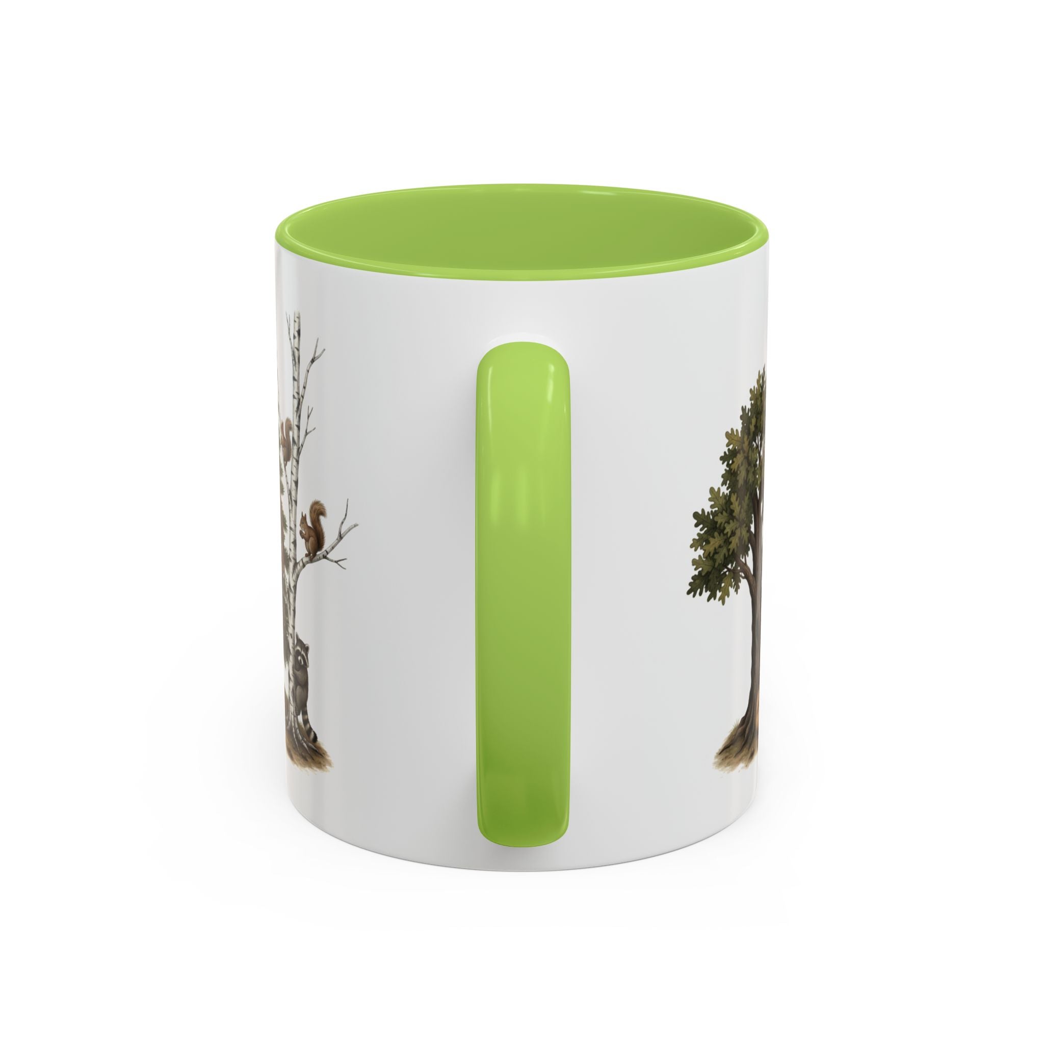 Get Outside! Nature Coffee Mug — Woodland Animals Accent Mug