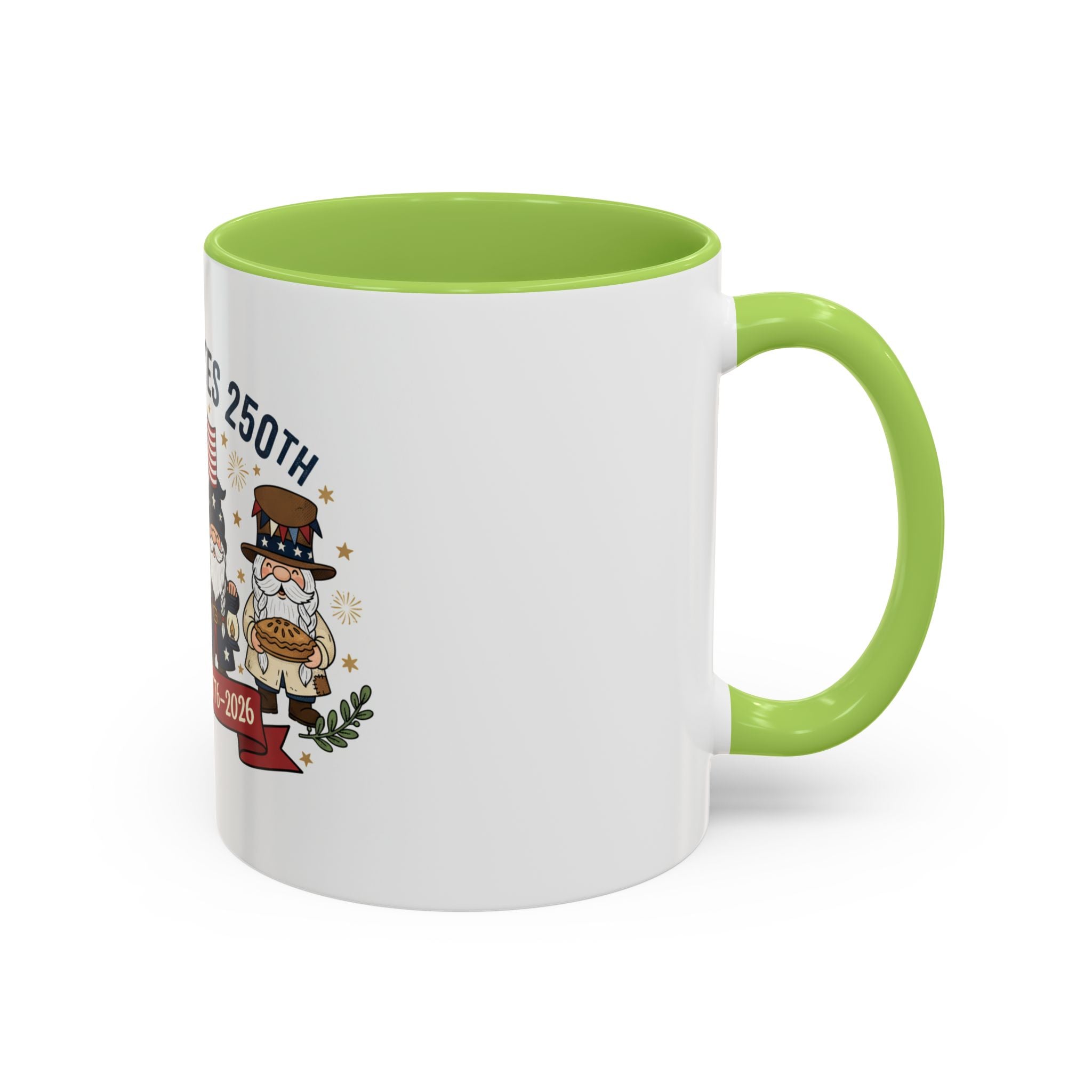 United States 250th Gnome Coffee Mug — Celebrating 1776–2026