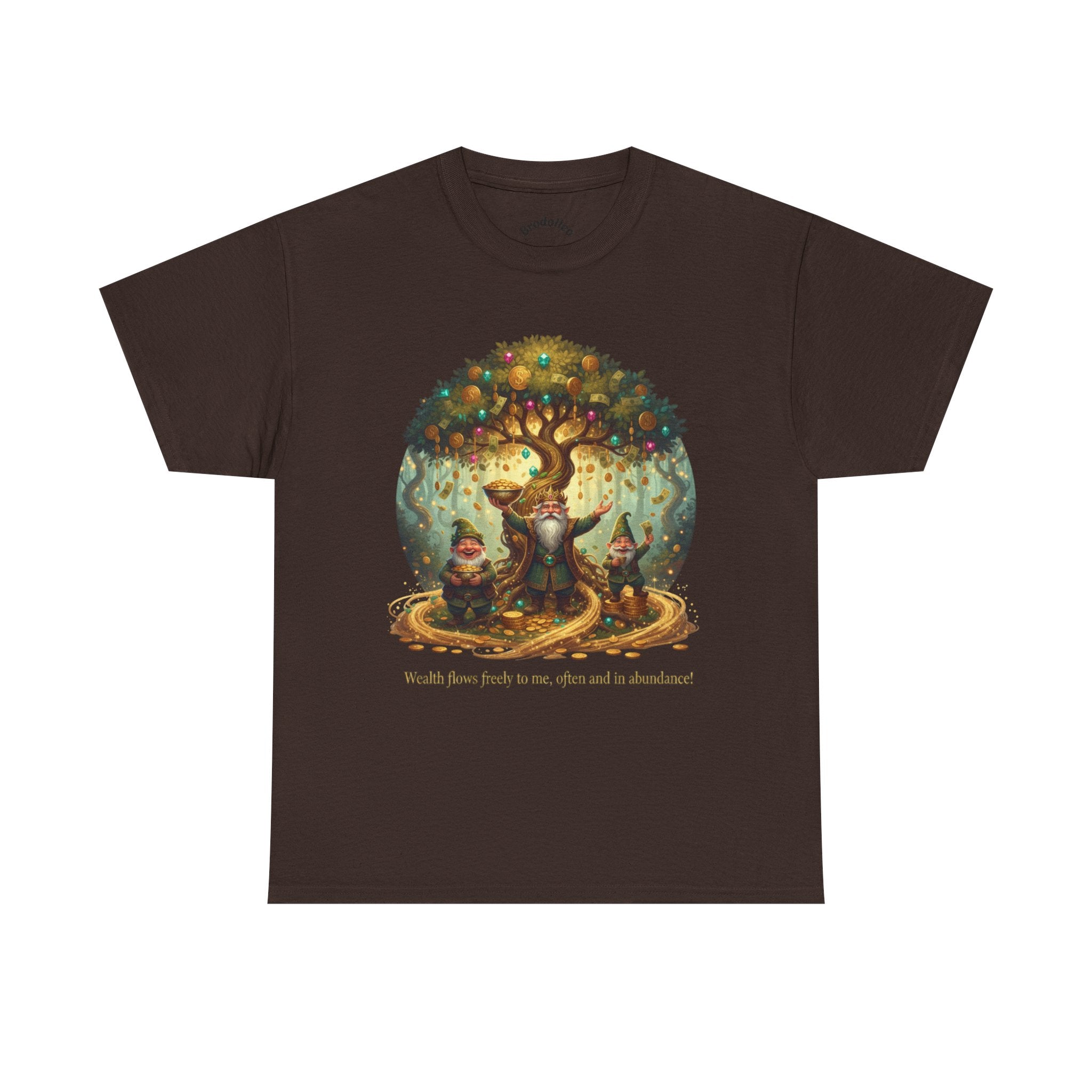 Fantasy Tree Spirits T-Shirt — "Walks from body to me, often in a shadow" Graphic Tee