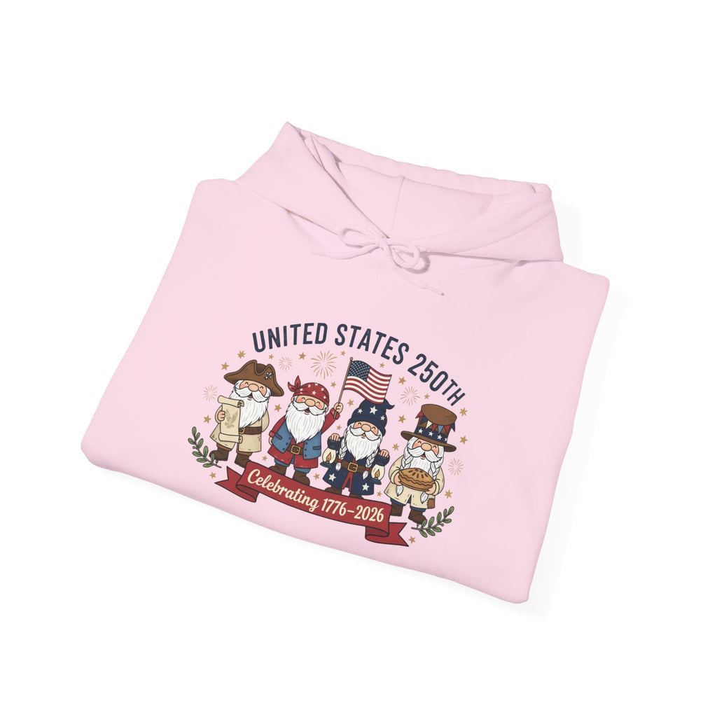 Hoodie — "United States 250th" Colonial Characters Anniversary Pullover