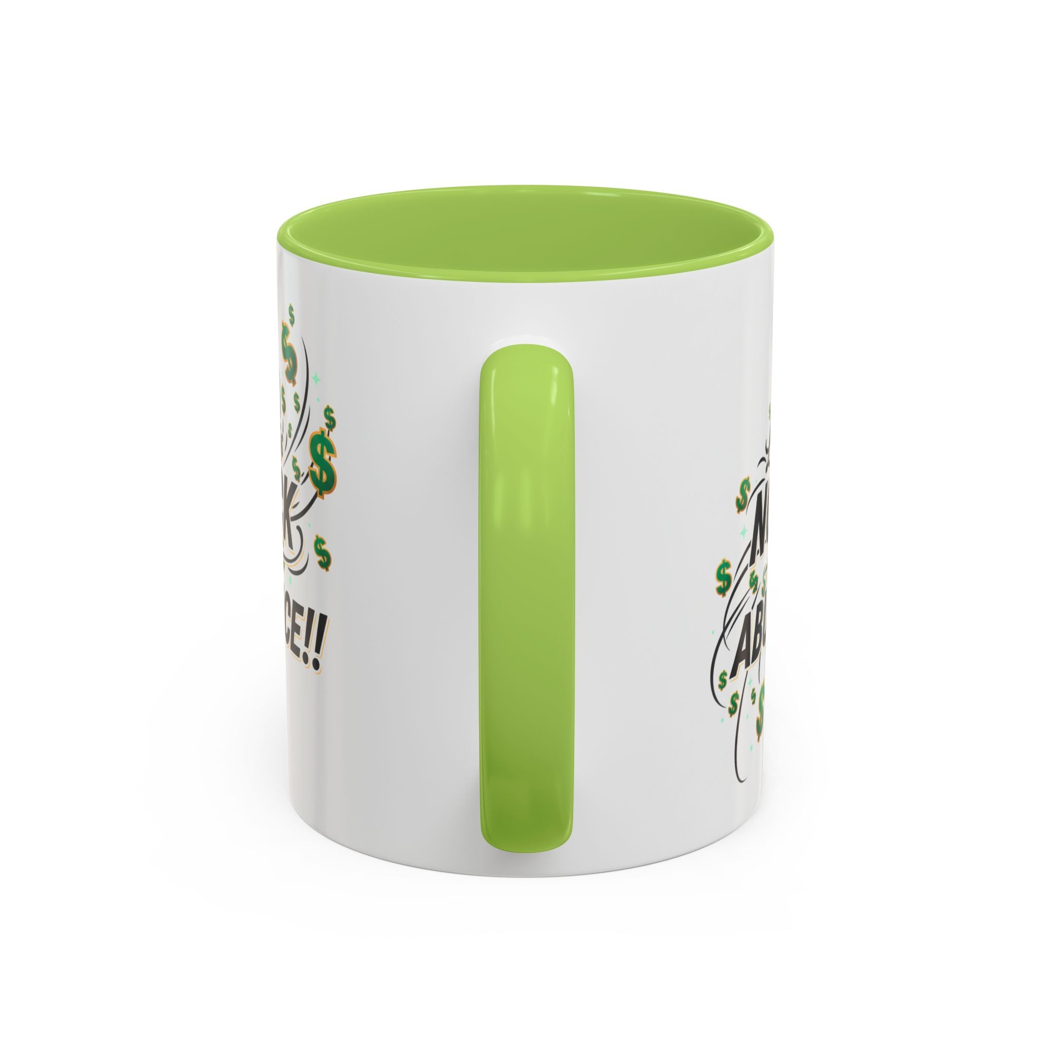 Abundance Coffee Mug — "No Lack, Only Abundance" Inspirational Accent Mug