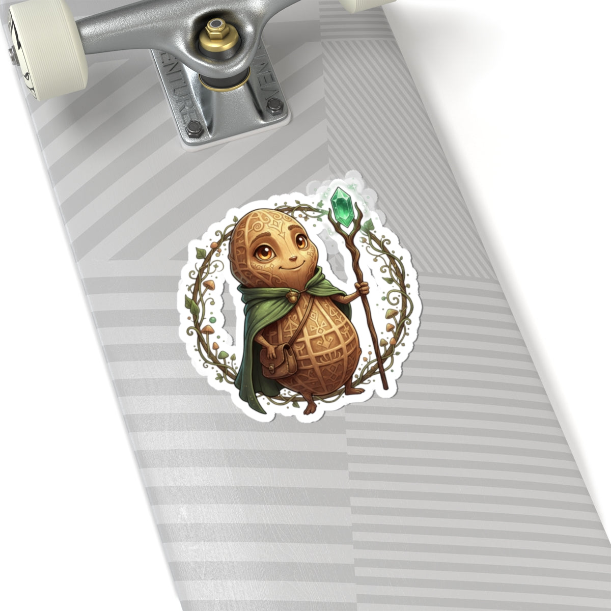 Fantasy Eggling Wizard Sticker — Cute Kiss-Cut Vinyl Sticker