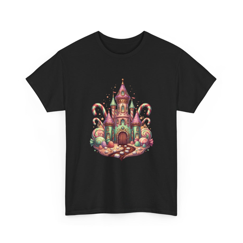 Candy Castle T-Shirt — Whimsical Fairy Tale Castle Tee