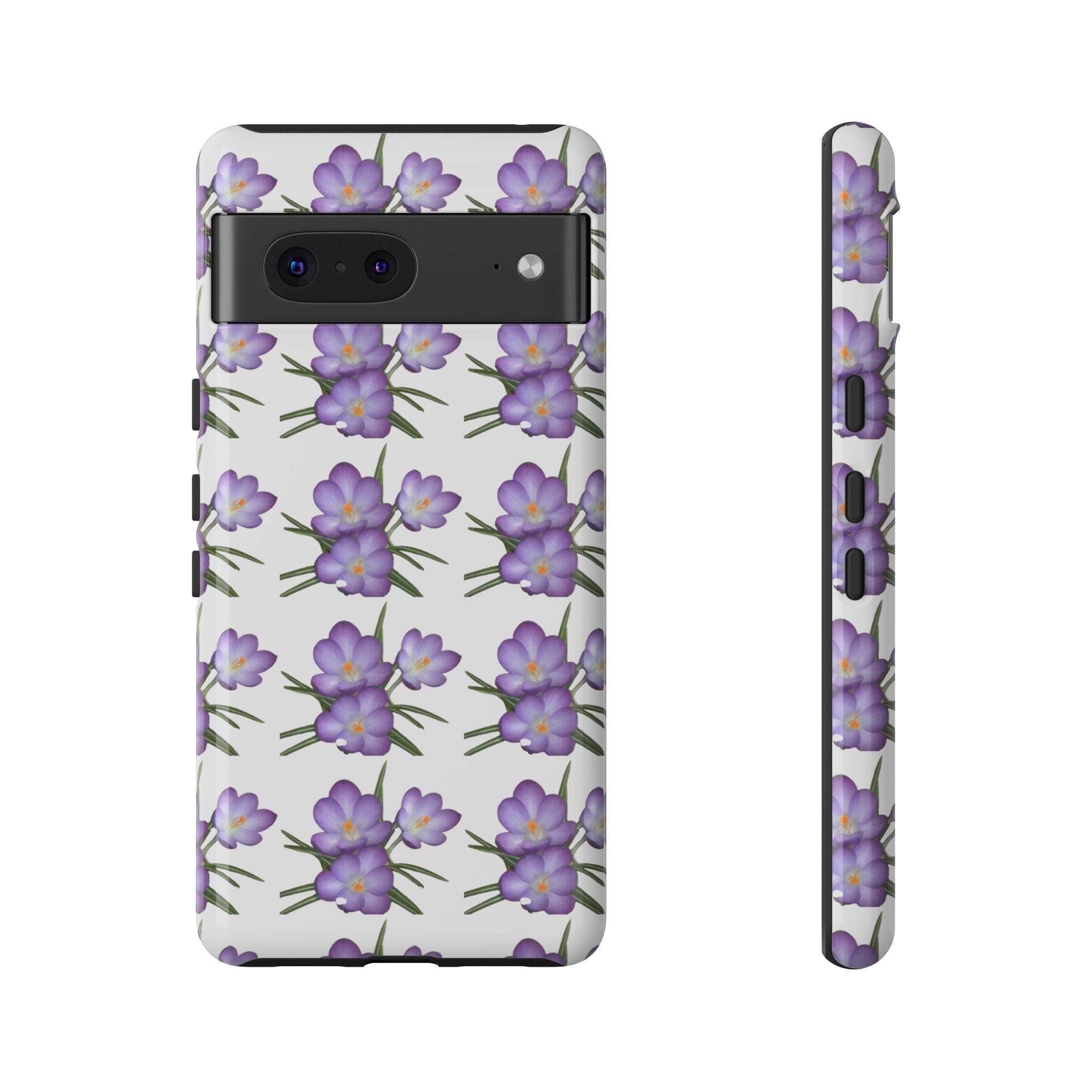 Tough Case — Purple Floral Phone Case